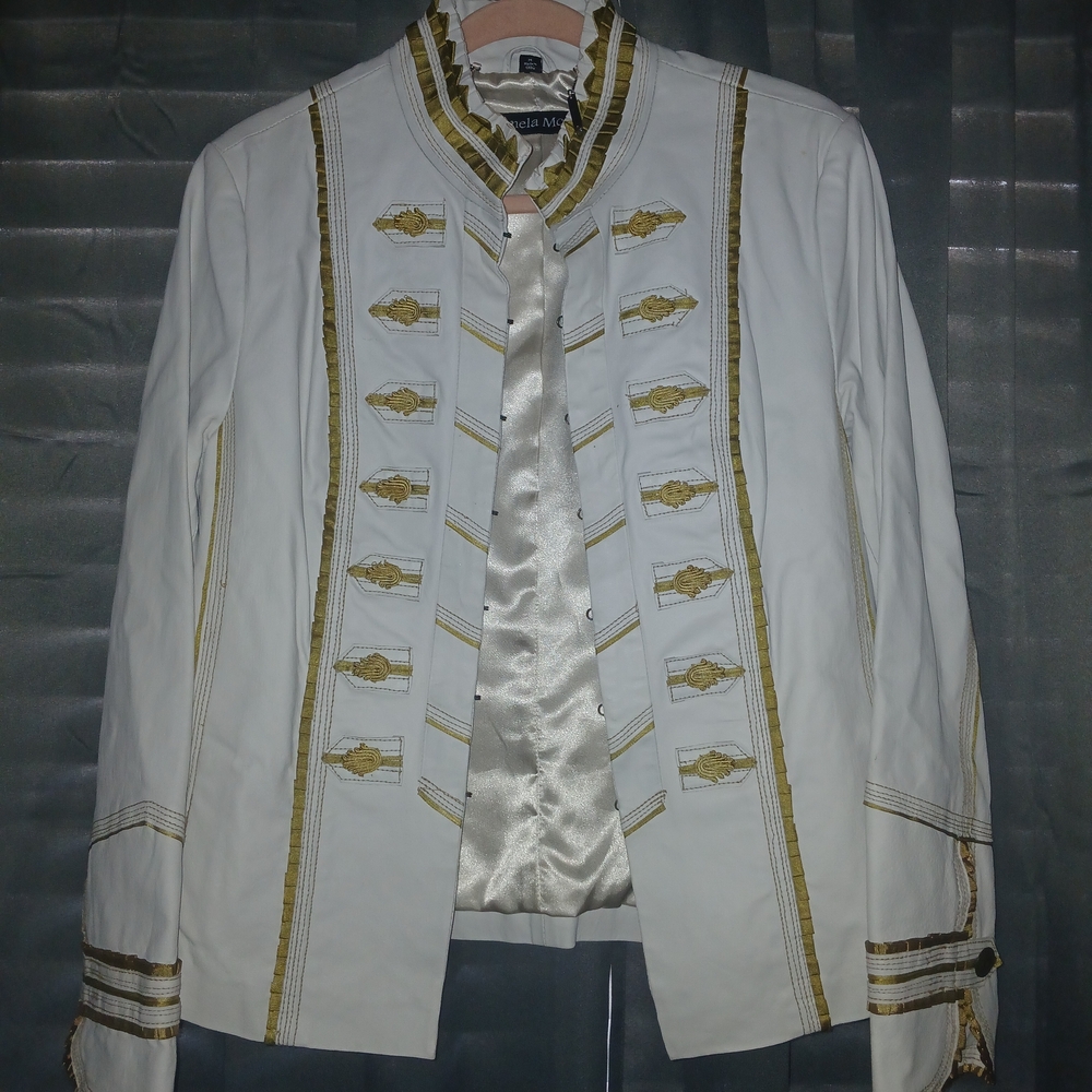 Pamela Mccoy Leather Jacket